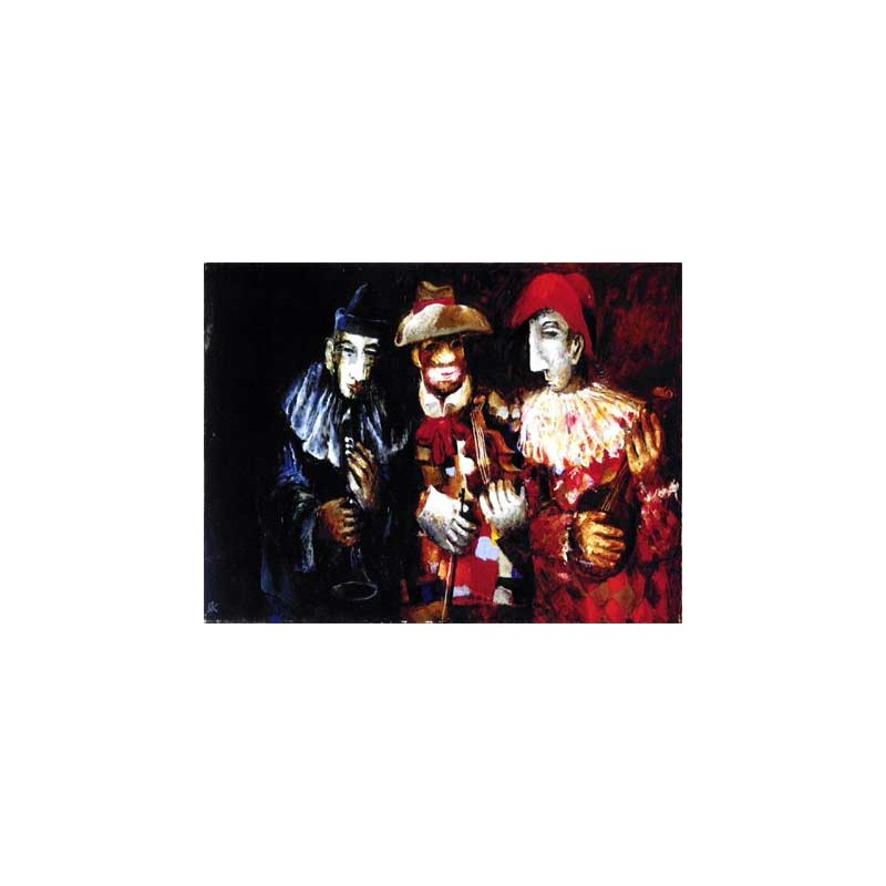 Pierrot, Augusr, Harlekin